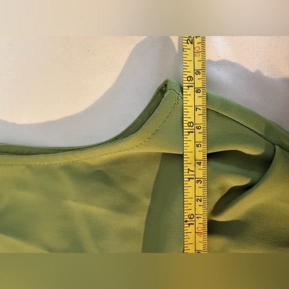 Luxely women’s sleeveless green dress size 12 nwt - Picture 7 of 8